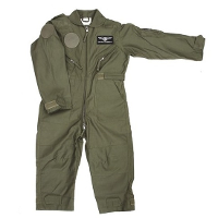 Merkloos Gevecht piloten verkleed overall kostuum   voor kinderen   verkleedkleding leger piloot