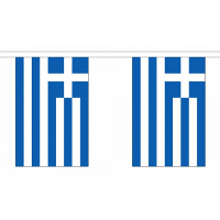 Griekse vlag vlaggenlijnen