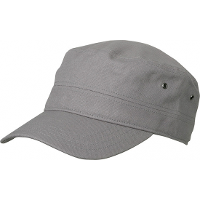 Grijze Militairy caps