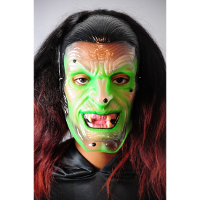 Groene heksen maskers
