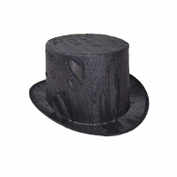 Halloween Hoed   hoge hoed   horror thema   volwassenen