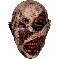 Merkloos Halloween   horror   thema feest   gezichtsmasker   mummie met bloed