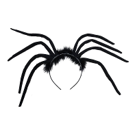 Halloween Spinnen diadeem voor dames   zwart   horror dieren diadeem