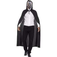 Halloween   Voordelig Halloween kostuum cape en mad doctor masker