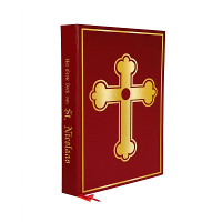 Het Grote Boek van Sinterklaas   rood   33 cm   met blanco bladzijden