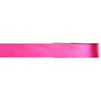 Hobby/decoratie satijnen lint   fuchsia roze   1 cm x 25 meter   cadeauverpakking   polyester