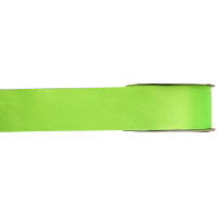 Hobby/decoratie sierlint   satijn   limegroen   1,5 cm/15 mm x 25 meter   cadeaulint