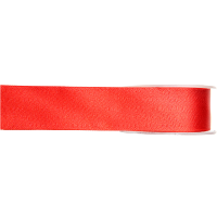 Hobby/decoratie sierlint   satijn   rood   1,5 cm/15 mm x 25 meter   cadeaulint