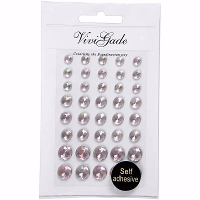 Hobby/knutsel kristal plaksteentjes   40x stuks   roze   strass steentjes   Plak juwelen