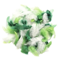 Hobby/knutsel sierveren   groen tinten   10x gram   decoratie sierveren