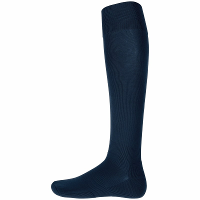 Hoge kniekousen   Donkerblauw   Verkleed sokken   Dames/heren   1 paar   polyester/elasthan