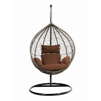 HOME DELUXE Hangstoel CIELO Bruin