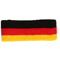 Hoofd zweetband van vlag kleuren van Duitsland   haarband   volwassenen   supporters