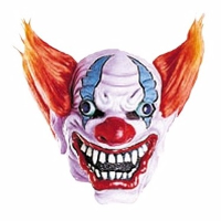 Horror clown masker   volwassenen   Halloween enge clown gezichtsmasker