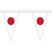 Japan Vlaggenlijn   500 cm   binnen/buiten   versiering/feestartikelen   vlaggetjes slin