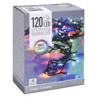 Kerstboomverlichting   gekleurd   120 LED lampjes   12 m