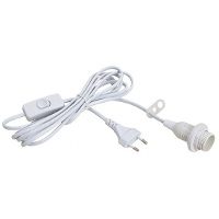 Kerststerren verlichting lichtkabels   wit E14 fitting   3 meter   Kerstversiering