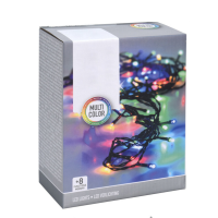 Kerstverlichting   lichtsnoer   40 led lampjes   gekleurd licht   3 m   LED