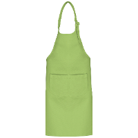 Keukenschort / kliederschort/ kookschort/ knutselschort/ kinderschort   lime groen   Kinderen