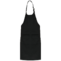 Keukenschort / kliederschort/ kookschort/ knutselschort/ kinderschort   zwart   Kinderen