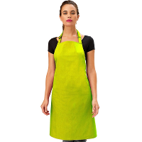 Keukenschort voor volwassenen   lime groen   Barbecueschort