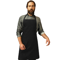 Keukenschort voor volwassenen   zwart   Barbecueschort
