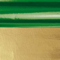 Knutsel folie   groen/goud   50 x 80 cm   hobby   folie papier