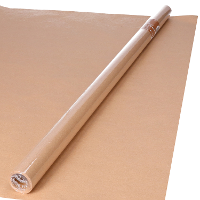 Kraft cadeaupapier/inpakpapier   5x rollen   bruin   300 x 70 cm
