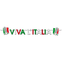 Letterslinger Itali?   170 X 15 cm   papier/karton   brandvertragend   Italiaans versiering