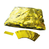 Luxe gouden metallic confetti snippers   1 kilo   kunststof   hollywood/film/show