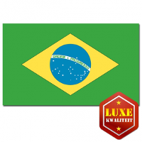 Merkloos Luxe vlag Brazilie