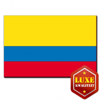 Merkloos Luxe vlag Ecuador zonder wapen