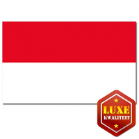 Luxe vlag Indonesi?   Indonesische vlag   polyester   100 x 150 cm   WK landen vlaggen