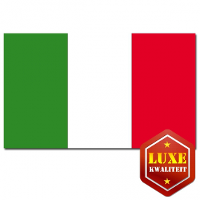 Luxe vlag Itali?   Italiaanse vlag   polyester   100 x 150 cm   WK landen vlaggen