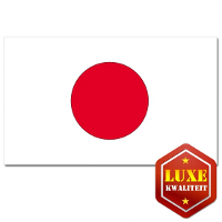 Luxe vlag Japan   Japanse vlag   polyester   100 x 150 cm   WK landen vlaggen