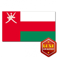 Merkloos Luxe vlag Oman