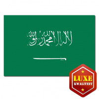 Merkloos Luxe vlag Saoedi Arabië