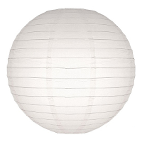 Luxe witte bol lampionnen   25x stuks   dia 25 cm   Bruiloft, verjaardag, party feestartikelen