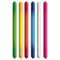 Modelleerballonnen   50x stuks   gekleurde figuren maken   Party feestartikelen/versiering