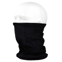 Morf sjaal zwart voor motorrijders   Hals mond neus bandana / doek