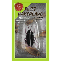 Nep kakkerlak bewegend   pull back   fopartikelen   kunststof   Horror insecten