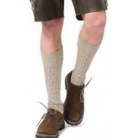 Oktoberfest   Oktoberfest Tiroler verkleed kousen creme voor volwassenen