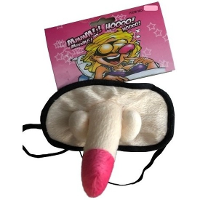 Oogmasker piemel/penis   slaapmasker   fopartikel   vrijgezellenfeest