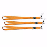 Oranje lanyards 10 stuks