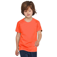 Oranje t shirt/sportshirt voor kinderen