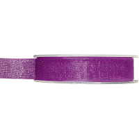 Organza sierlint   paars   15 mm x 20 meter   Hobby decoratie lint   Cadeaulint