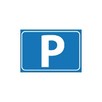 P stickers van Parkeren/Pensioen thema   Feestartikelen