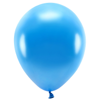 Party ballonnen   biologisch afbreekbaar   100x   blauw   milieuvriendelijke feestversiering