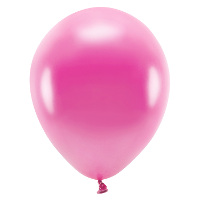 Party ballonnen   biologisch afbreekbaar   100x   fuchsia   milieuvriendelijke feestversiering