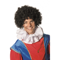 Pieten kraag wit   luxe uitvoering   voor volwassenen   one size   roetveeg piet
